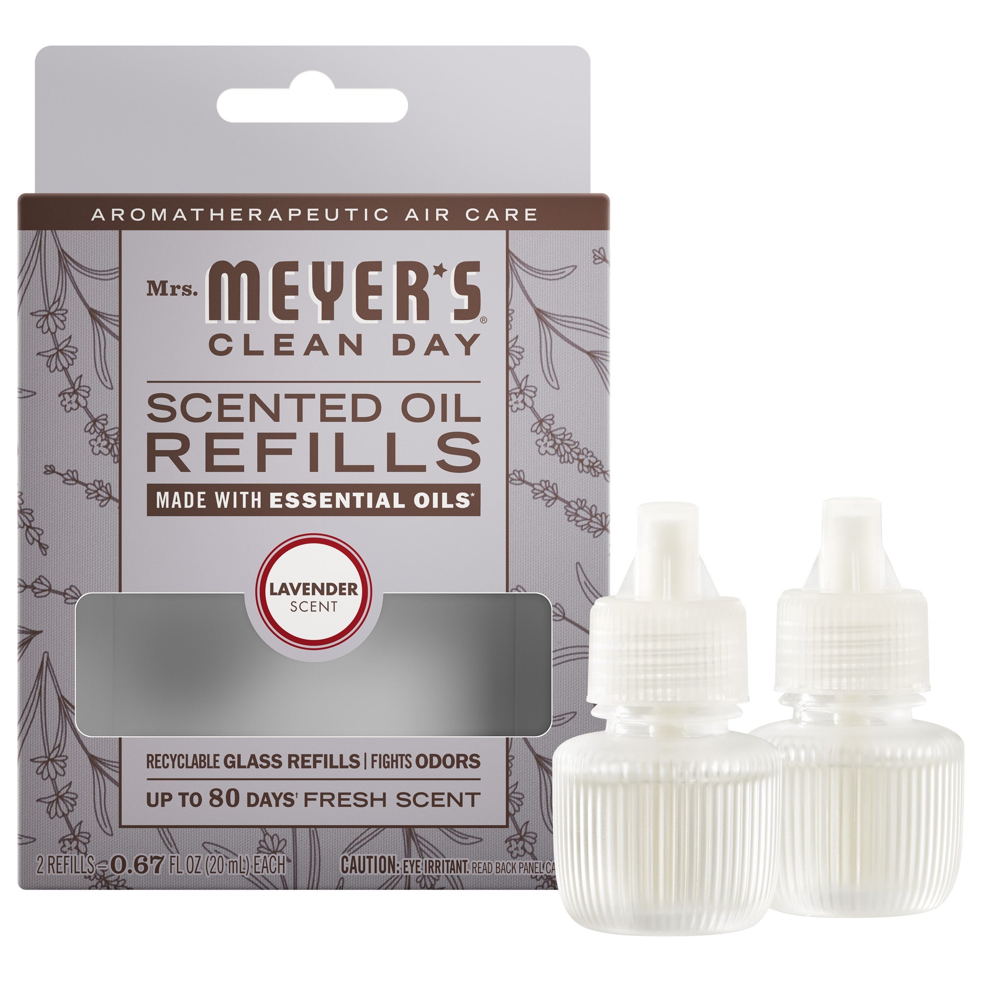Lavender Plug In Scented Oil Refill, 2-Pack - Fresh Atmosphere