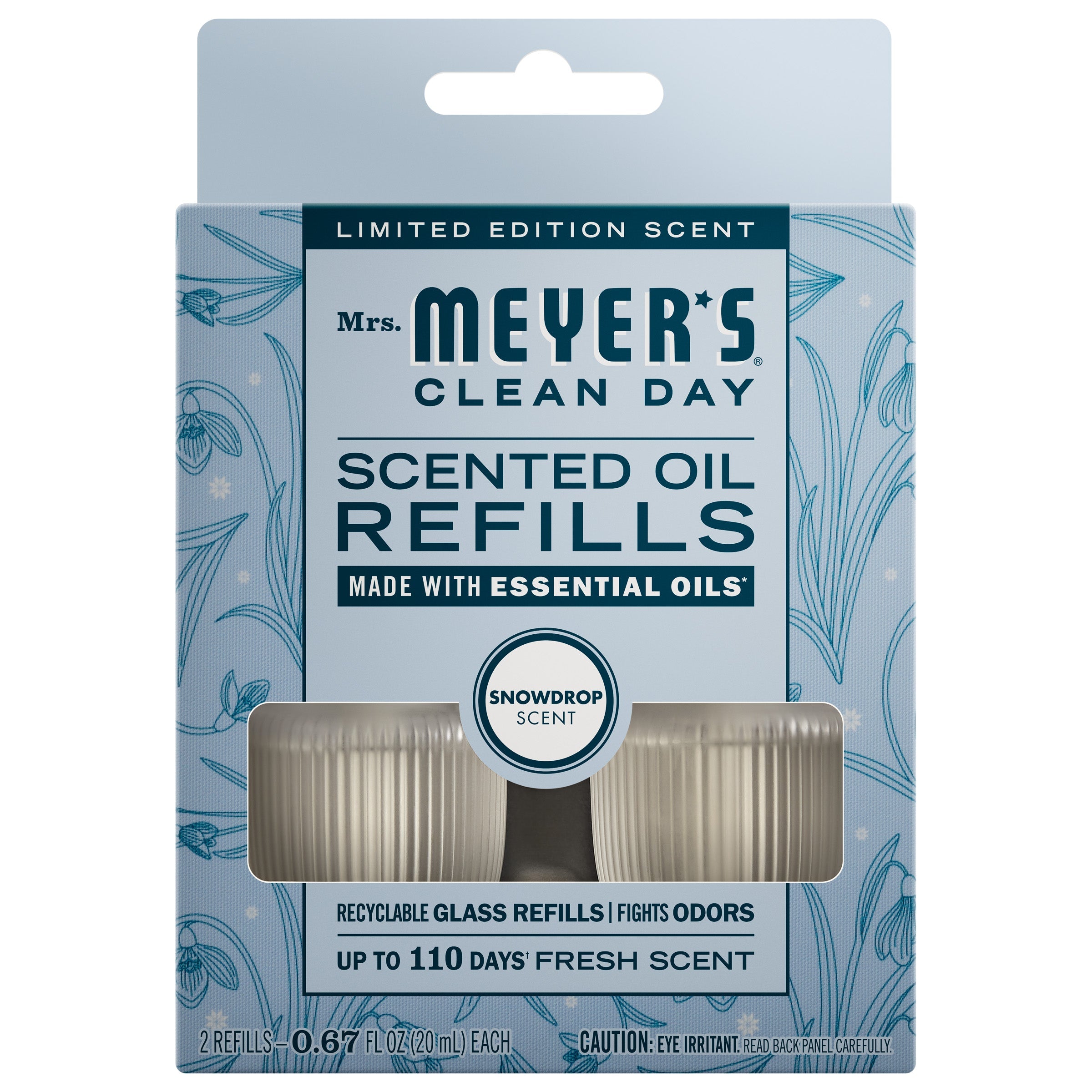 Snowdrop Plug In Scented Oil Refill, 2-Pack - Fresh Atmosphere