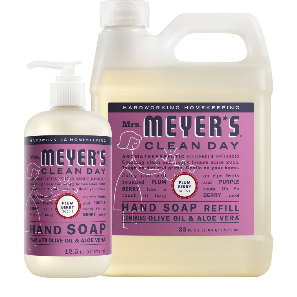 Plum Berry Liquid Hand Soap & Refill Set - Daily Care