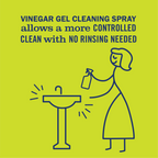 Lemon Verbena Vinegar Gel Cleaning Spray - Everyday Clean
