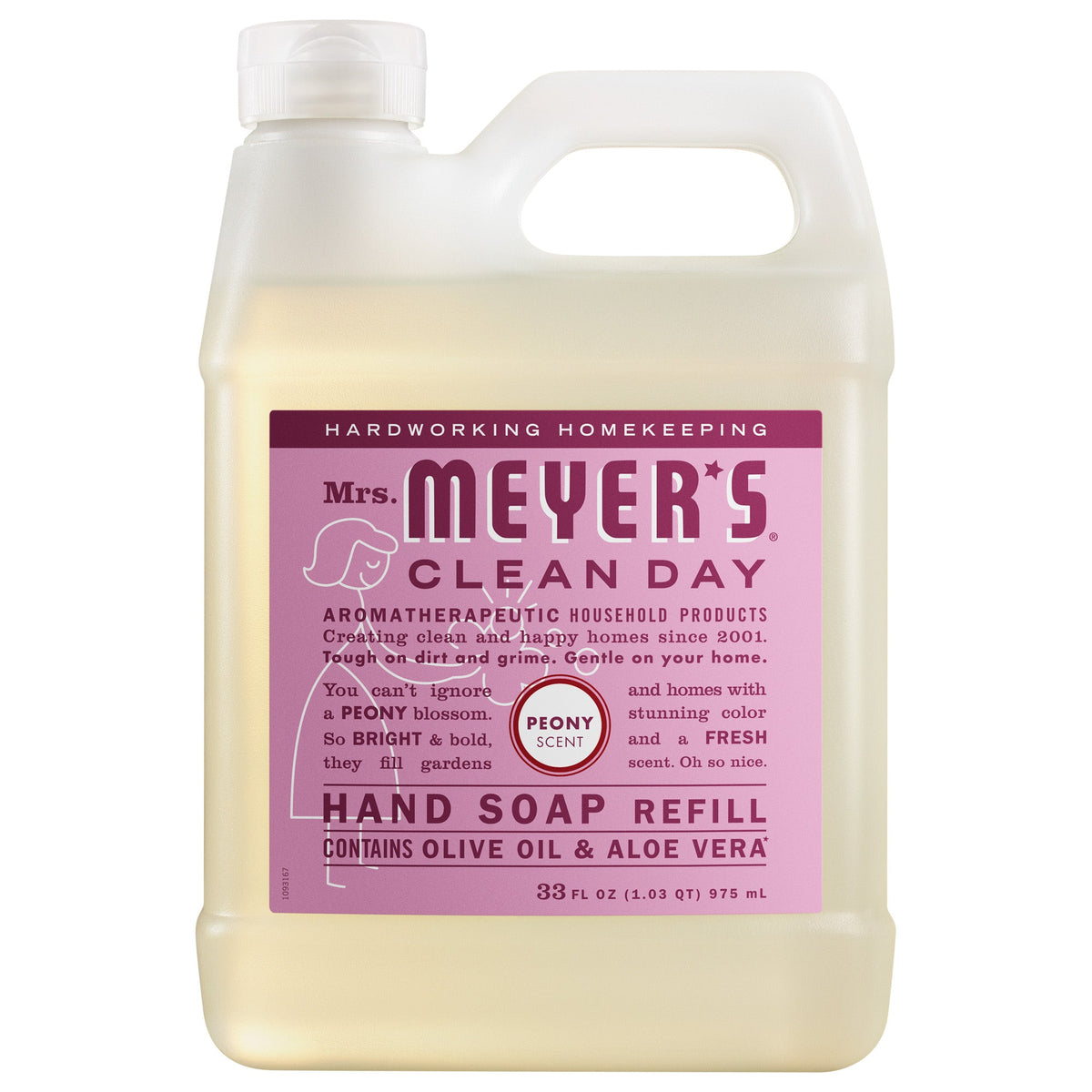 Peony Liquid Hand Soap & Refill Set