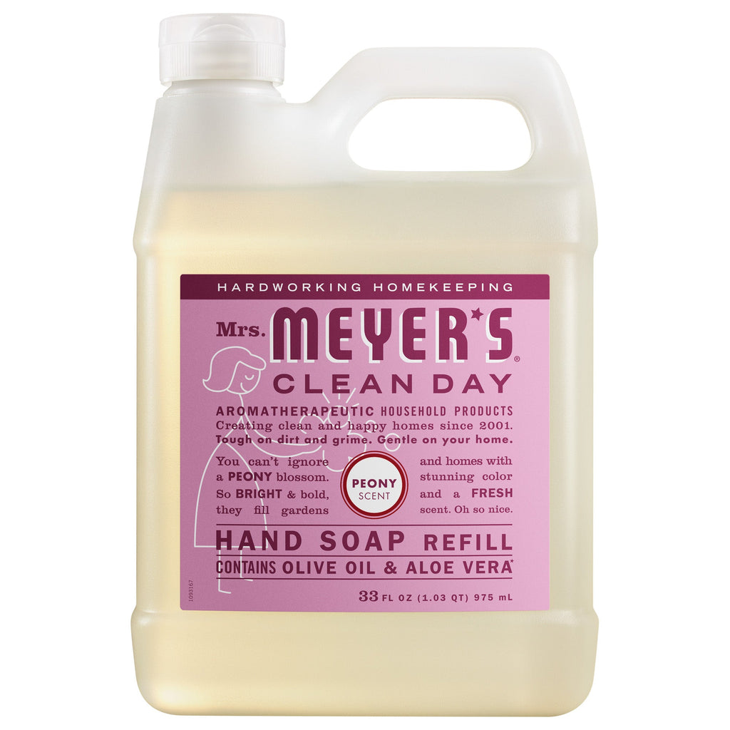 Peony Liquid Hand Soap & Refill Set - Daily Care