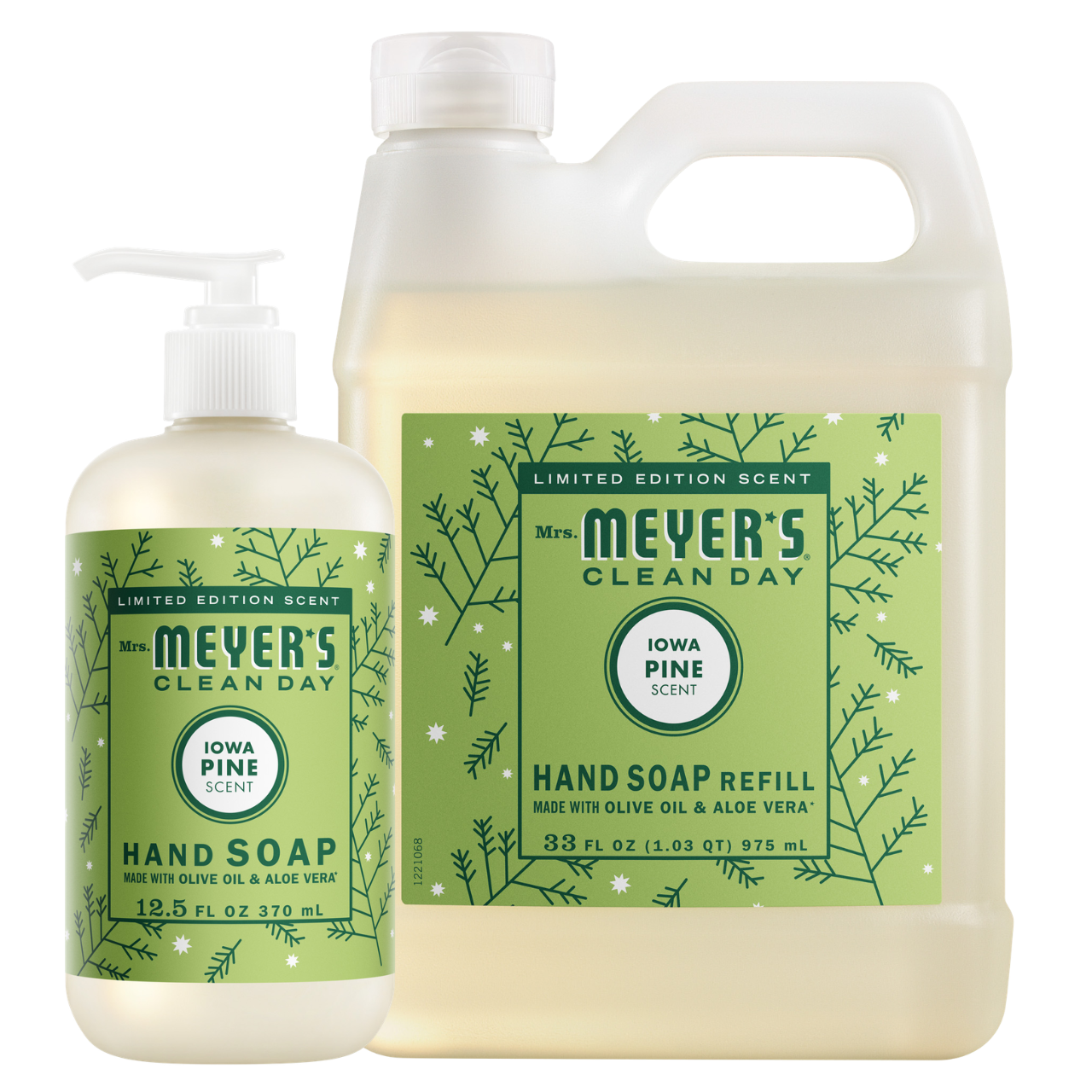 Iowa Pine Liquid Hand Soap & Refill Set - Daily Care