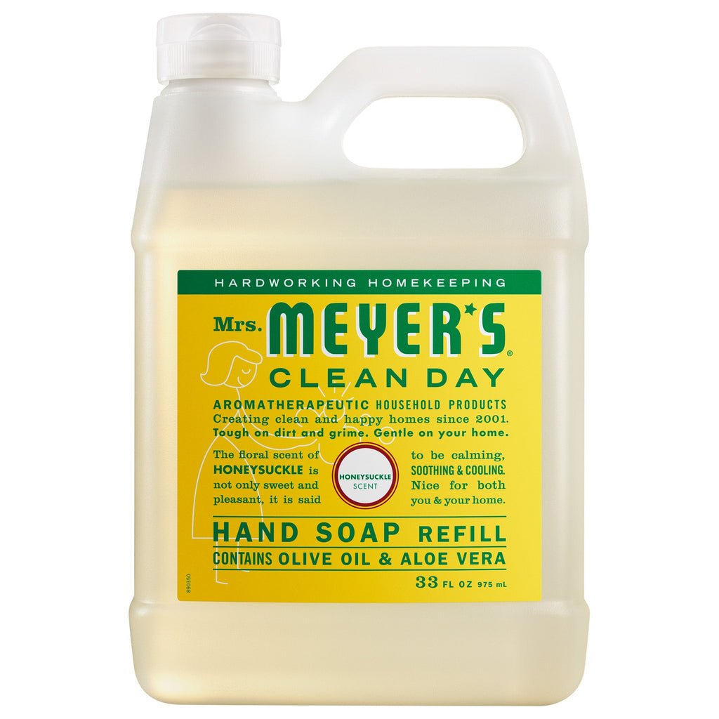 Honeysuckle Liquid Hand Soap & Refill Set - Daily Care