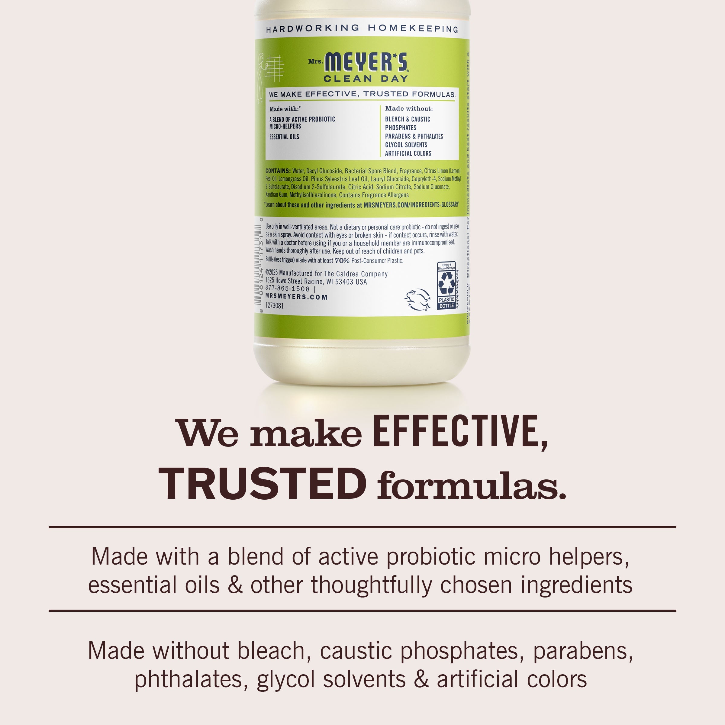 Lemon Verbena Probiotic Daily Shower Spray - Everyday Clean