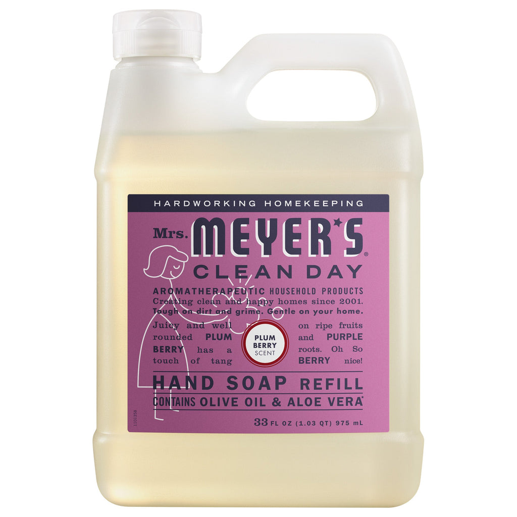 Plum Berry Liquid Hand Soap & Refill Set - Daily Care
