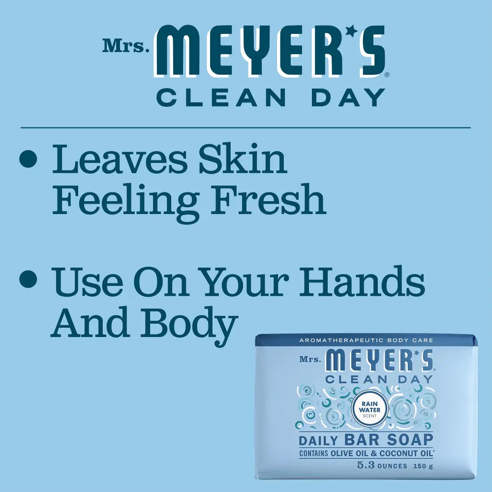 Rain Water Daily Bar Soap - Daily Freshness