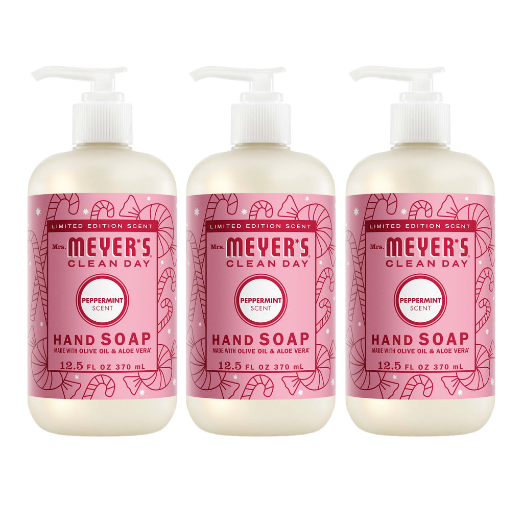 Peppermint Liquid Hand Soap 3-count Bundle - Daily Care